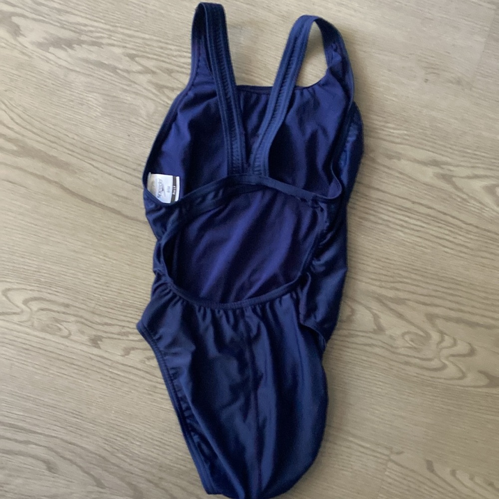 SPEEDO Solid Super Proback One Piece in Navy Size 8 🎉Host Pick 🎉 - Picture 8 of 9